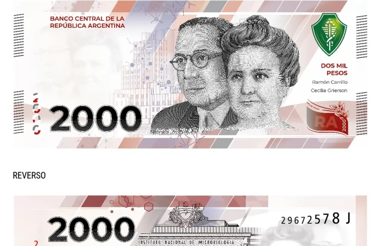 Cecilia Grierson y Ramón Carrillo las caras del nuevo billete de 2 000 Quiénes fueron