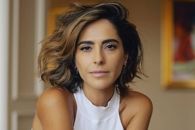 Victoria Vannucci vende choripán vegano