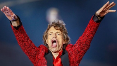 Mick Jagger disfrutó de un show de Coldplay