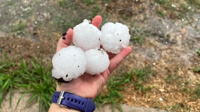 Una bebé murió a causa de una fuerte tormenta de granizo