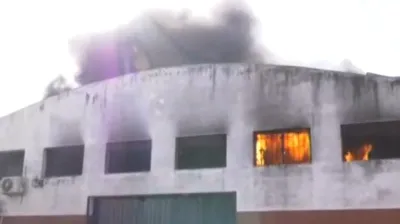 Se incendió un depósito en Barracas