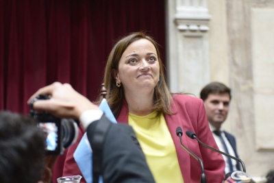 Cecilia Moreau asumió como presidenta de la Cámara de Diputados