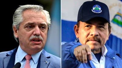 El Presidente de Nicaragua contra Alberto: “Está haciendo un papel vergonzoso”