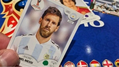 Gastó $12.000 en figuritas y no le salió Messi