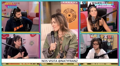 Naty Franzoni pasó por AQN