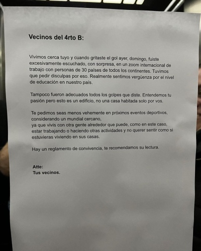 Un hincha de Boca se fue mundial