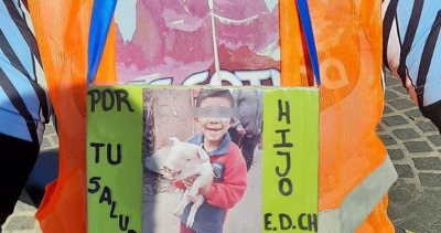 Pedaleó 190 kms por su hijo