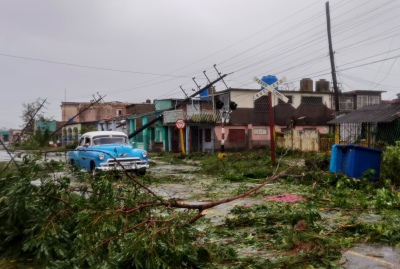 Cuba: apagón total, inundaciones y destrozos por el huracán Ian