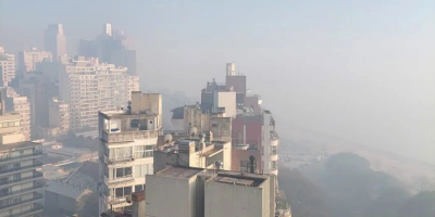 Rosario volvió a amanecer cubierta de humo