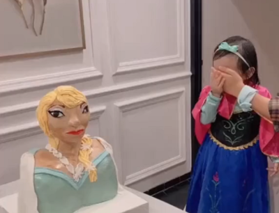 La torta de Frozen que sorprendió a todo un cumpleañito