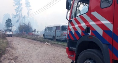 Incendios en El Bolsón y Lago Puelo