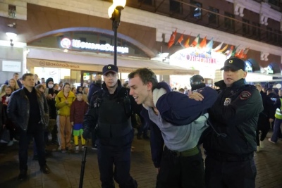 Protestas contra Putin en Rusia: más de 1.000 detenidos