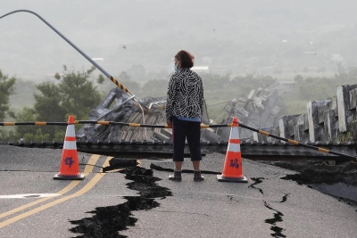 Terremoto en Taiwán: tremendas imágenes