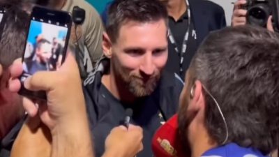 Nico entrevistó a MESSI!