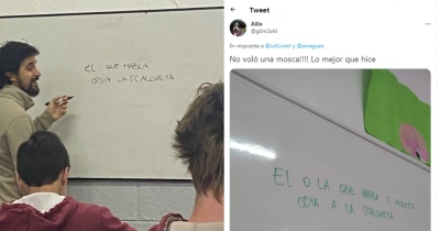 La técnica que usó un profe para callar a toda la clase