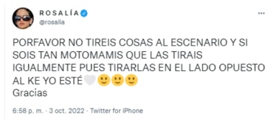 Con Rosalía no