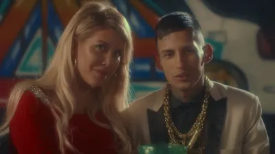 L-Gante lanzó su videoclip con Wanda Nara