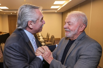 Lula se reunió con Alberto