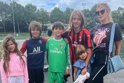 Wanda Nara contó cómo habló de la separación con sus hijos