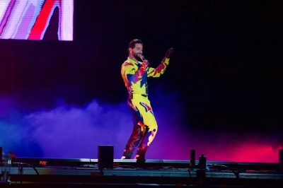 Maluma metió tremendo show en Vélez