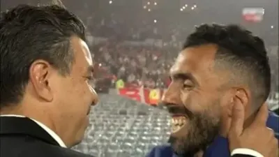 Qué le dijo Tevez a Gallardo en su despedida