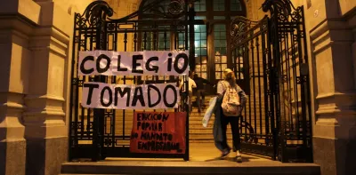 Tomaron el Colegio Nacional de Buenos Aires