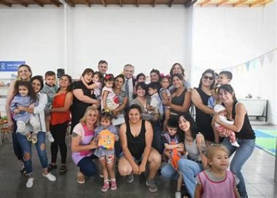 Alberto inaguró el Centro de Desarrollo Infantil número 30 en Pilar