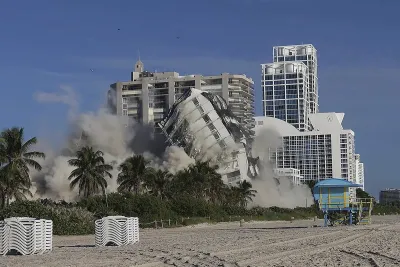 Demolieron un icónico hotel de Miami