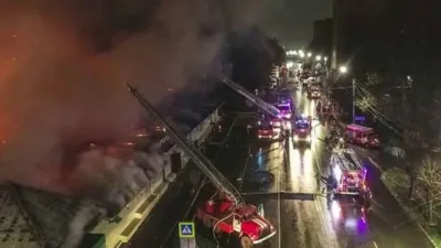 Incendio en un bar en Rusia: 15 muertos y cinco heridos