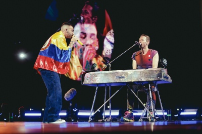 Último show de Coldplay: Manuel Turizo y los ex Soda de invitados