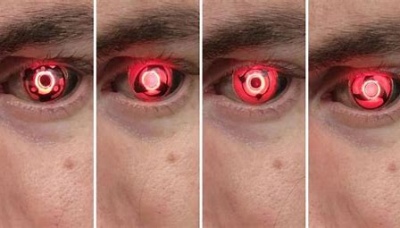 Perdió un ojo y desarrolló una prótesis ocular con luces