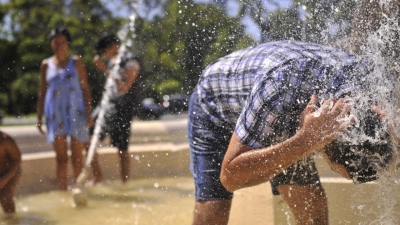 Alerta roja por muchísimo calor