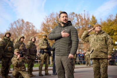 Zelensky en Kherson: “Es el comienzo del fin de la guerra”