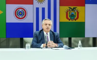 Alberto Fernández asumió como presidente pro témpore del Mercosur