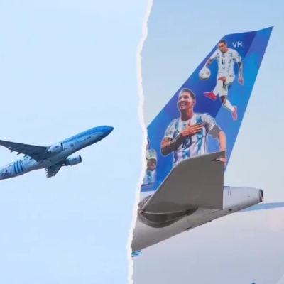 Nuevo vuelo de Aerolíneas Argentinas para las semifinales de Qatar 2022