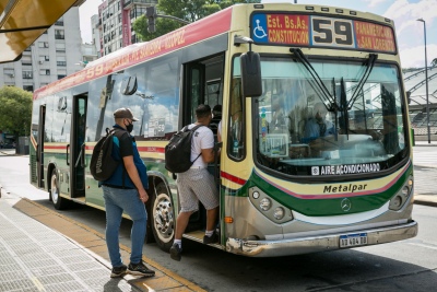 Aumento de transporte público en el AMBA