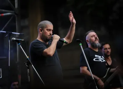 Patricio Fontanet estuvo en el Obelisco por la masacre de Cromañón