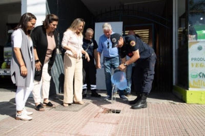 Tigre: Malena Galmarini habilitó una nueva red cloacal en Pacheco