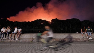 Nuevo incendio, el segundo en dos días, afecta a la Reserva Ecológica Costanera Sur