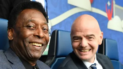 Infantino pidió que todos los países tengan un estadio que se llame Pelé