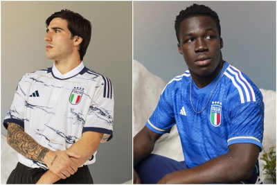 La Selección de Italia presentó sus nuevas camisetas Adidas