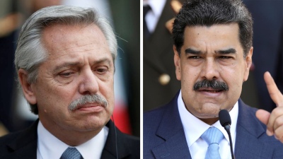 Alberto Fernández bancó la llegada de Nicolás Maduro a la Argentina
