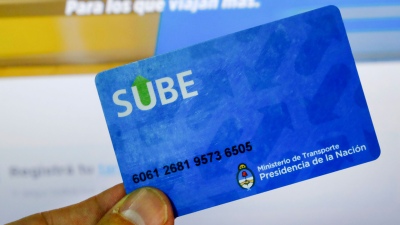 SUBE: de cuánto es el nuevo saldo negativo