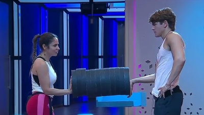 Romina y Marcos ganaron la prueba del líder en Gran Hermano