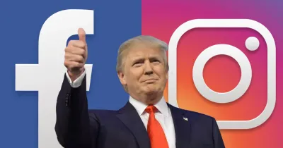 Le reactivaron las cuentas de Facebook e Instagram a Trump