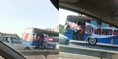 Un hincha de River murió al caer del micro que lo llevaba a la cancha