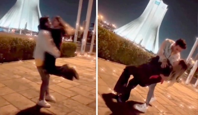 Irán condena a diez años de prisión a una pareja que bailaba en la calle
