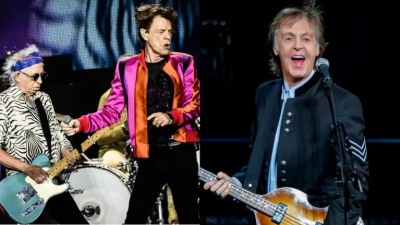 Los Rolling Stones grabaron un tema junto a Paul McCartney