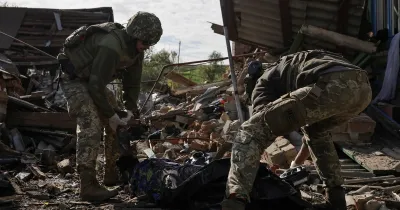 La invasión rusa provocó la muerte de 8.000 civiles y más de 13.000 heridos