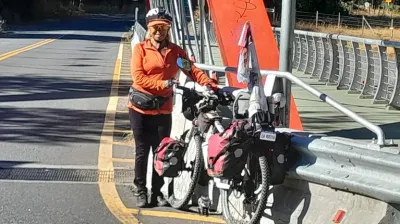 Estaba por cumplir su sueño de cruzar a Chile en bicicleta y la atropellaron